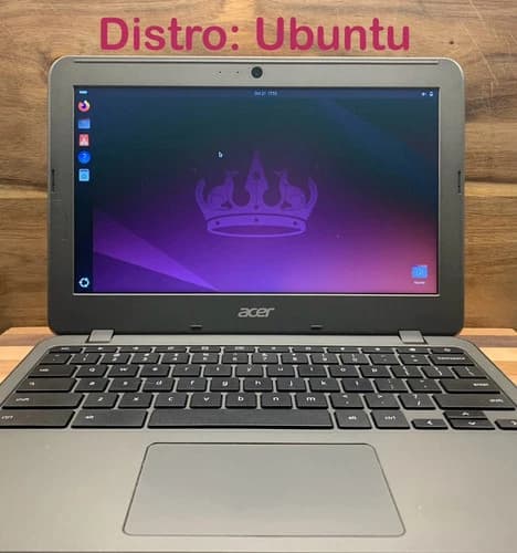 Dell Chromebook Ubuntu Linux Laptop | 4GB RAM 16GB SSD | No AUE | Fully Tested