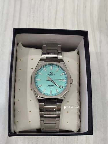 CASIO Edifce Sapphire crystal steel band Men's watch EFR-S108D-2BV