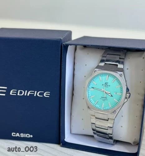 CASIO Edifce Sapphire crystal steel band Men's watch EFR-S108D-2BV
