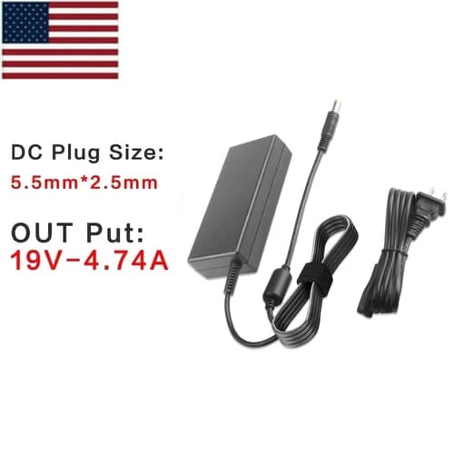 AC Adapter For Intel NUC Kit NUC8i3BEK NUC8i3BEH Mini PC 90W Power Supply Cord