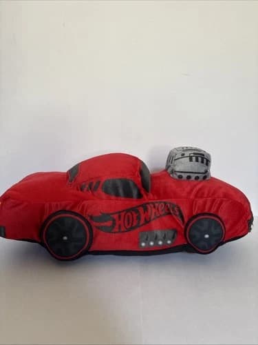 Kohl's Cares for Kids Hot Wheels Car 12" Long Plush Red-80 Years Mattel NEW!