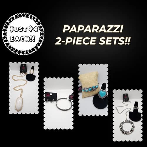Paparazzi Jewelry 2-Piece Sets! **One And Done**