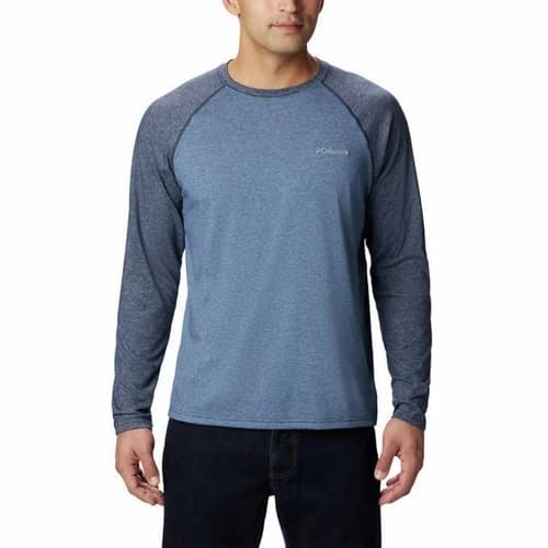 Columbia Men's Long Sleeve Raglan Tee