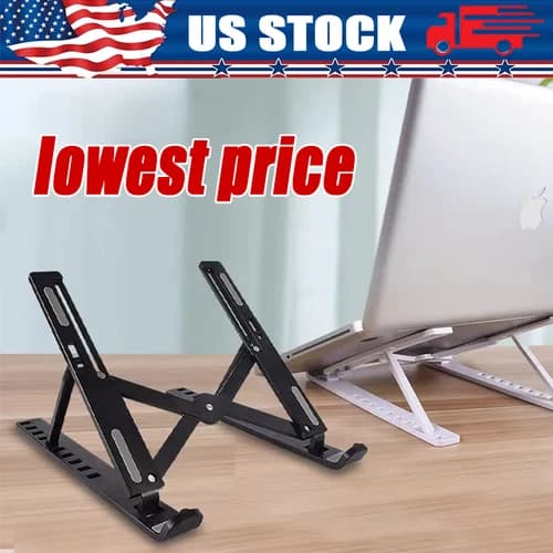 Portable Laptop Stand Adjustable Foldable Notebook Tablet Holder Desk wholesale