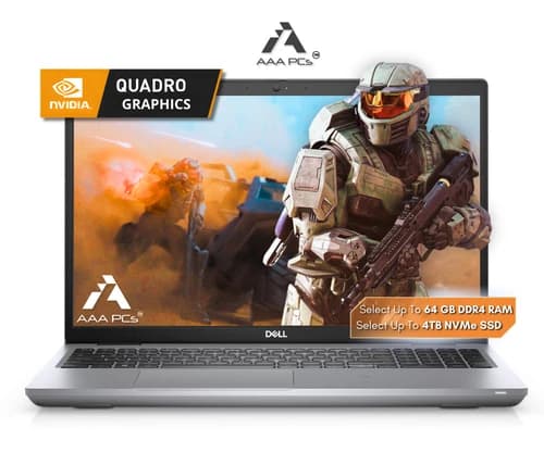 Dell Precision 15.6" NVIDIA Gaming Laptop - Intel Core i7 64GB RAM 4TB SSD Win11