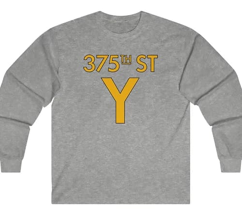 375th St. Y - Wes Royal Anderson Tenenbaums - Long Sleeve T / Crewneck Fleece