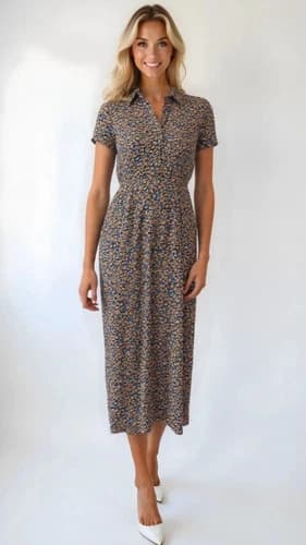 Calvin Klein Jeans Printed Shirtdress