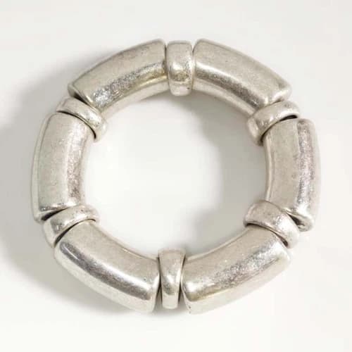 New Zara Bead Stretch Statement Bracelet Retro Women Party Vacation Jewelry Gift