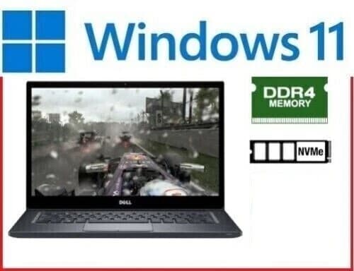 Dell Latitude 7400 14 FHD Intel i7-8665U 16GB 256GB SSD Win 11 Pro Laptop