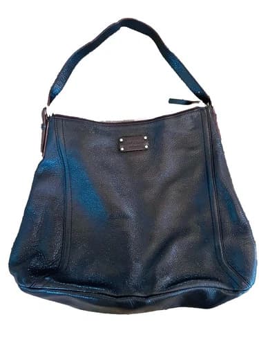 Kate Spade Cheltenham Chocolate Shimmer Leather Large Lucia Bag $425