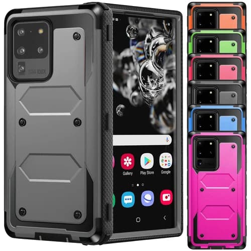 For Samsung Galaxy S20 Ultra S20+ S20 5G Dual Shockproof Case Hard Phone Cover
