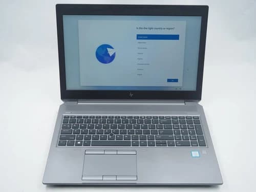 HP ZBOOK 15 G5 15.5" Intel Core i7-8850H 2.60GHz 32GB RAM 512GB NVMe