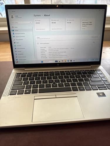 NEW LISTINGHP EliteBook 845 G8 14" FHD - AMD Ryzen 7 PRO 5850U - 16GB RAM 256GB SSD