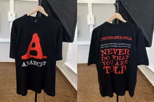 Chumbawamba Anarchy Never Do What You Are Told T Shirt Full Size S-5XL