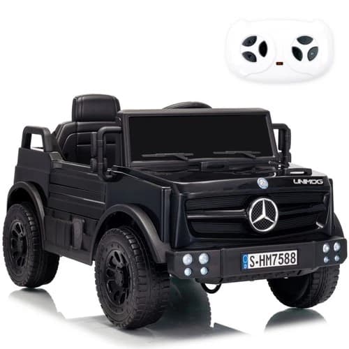 Mercedes-Benz Licensed 12V Kids Ride On Toy Car Power Wheels Truck w/ Remote MP3