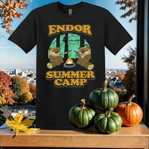 Star Wars Ewoks Endor Forest T-shirt T shirt Men Women Unisex Tshirt SY748