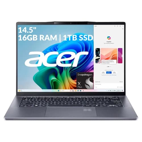 Acer Swift Go 14" AI Laptop Qualcomm Snapdragon X+ 16GB RAM 1TB SSD Refurbished