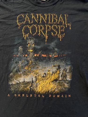 New! Cannibal Corpse A Skeletal Domain Shirt Unisex Concert S to 5XL EL881
