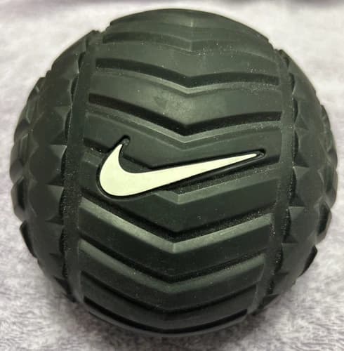 Nike Recovery Massage Ball 5" Athletic Sports Equipment Black Volt Yoga Fitness