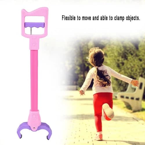 Children Intelligence Toy Hand Claw Grabber Kids Grabbing Pick Up Toys(Pink)