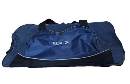 Reebok Sports Equipment Blue Large Long Bag Luggage Travel Wheels Bag