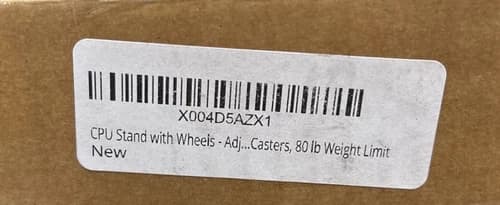 Liitrton Mobile CPU Stand Adjustable Computer Tower Stand